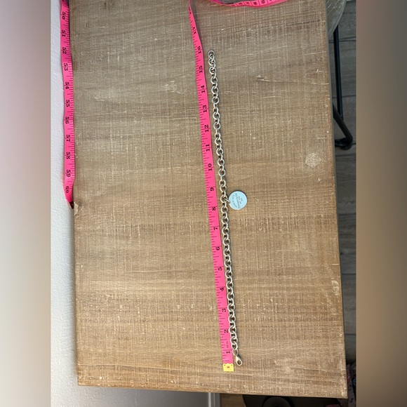 Tiffany & Co. Return to Tiffany Round Tag Chain Link Necklace - Picture 5 of 7